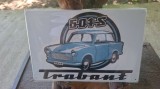 Reclama metalica 30 cm x 20 cm - D - Trabant
