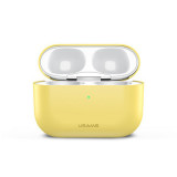 Husa USAMS, Ultra-thin Silicone Protective Cover For AirPods Pro, US-BH569, Yellow