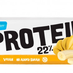 Baton proteic cu banane si cacao Raw protein 22%, 50g, Max Sport