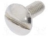 Surub M4, otel inoxidabil A2, 10mm, cap buton, BOSSARD, 1243179