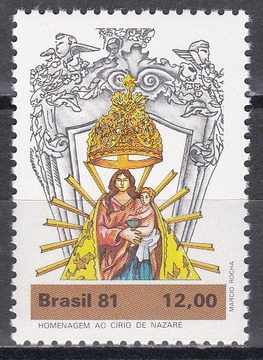 Brazilia 1981 - Festivalul Maicii Domnului din Nazaret, Bel&eacute;m, Par&aacute;, Brazilia, MNH