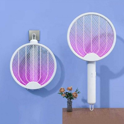 Paleta Anti-Tantari Sau Insecte Cu Acumulator Incarcare USB Posibilitatea De Montare Pe Birou Sau Agatare In Cui foto