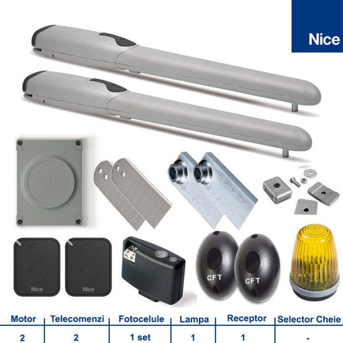 Automtizare porti batante Nice Wingo3524Kit Full CFT