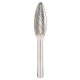 HiKOKI 780774 - Freza cu carburi metalice 9.6x19x64 mm tija 6 mm forma H (ovala cu cap rotunjit) tais dublu