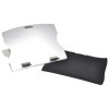 DESQ Suport pentru notebook, aluminiu, 35x24x0,6 cm