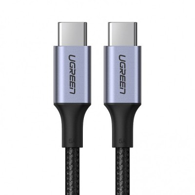 Cablu Date si Incarcare USB-C - USB-C UGREEN US316, 100W, 2m, Gri foto