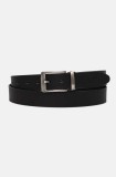 Medicine curea de piele barbati, culoarea negru
