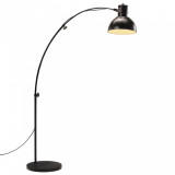 VidaXL Lampă de podea 25 W, negru, 150 cm, E27