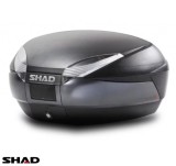 Cutie portbagaj (topcase) Shad model SH48 culoare: negru (volum: 48 litri) &ndash; include placa de montaj