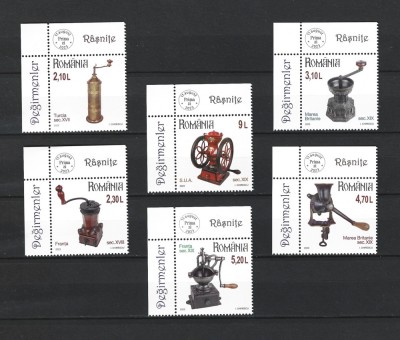 ROMANIA 2023 - RASNITE, SERIA CU COLT DIN COALA DE POSTA, MNH - LP 2429 foto