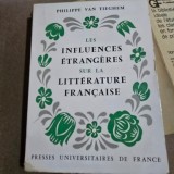 Les influences etrangeres sur la literature francaise - Philippe van Tieghem