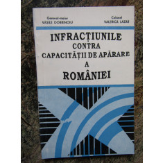 INFRACTIUNILE CONTRA CAPACITATII DE APARARE A ROMANIEI VASILE DOBRINOIU