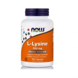 Acum L-Lizină 500 mg 100 capsule, Now Foods
