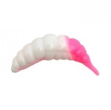 Năluca soft FishUp Ozi 1.2&quot; culoare 132 White Bubble Gum