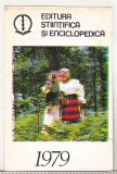 Bnk cld Calendar de buzunar - 1979 - Editura Stiintifica si Enciclopedica