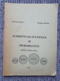 Elemente de statistica si probabilitati clasa a X-a Nicolae Ghiciu, G Turcitu, 1994, Clasa 10, Matematica