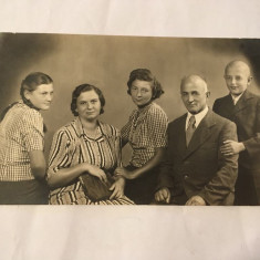 Fotografie veche de familie, Romania, 13,5 x 8,5 cm