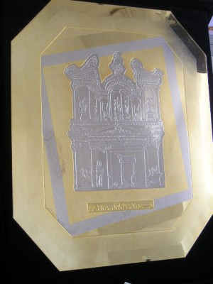 D13 2- Placheta - tematica istorica - simbolistica sumeriana foto