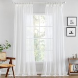 Set 2 Bucati Draperie, 140 X 225 Cm, Alb - CN