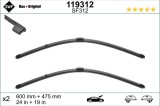 Set lamela stergator SWF Wiper FB OE LHD 600 475 mm