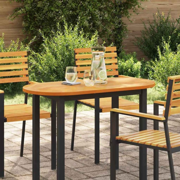 vidaXL Placă de masă Maro 100 x 50 x 2 cm lemn masiv de acacia