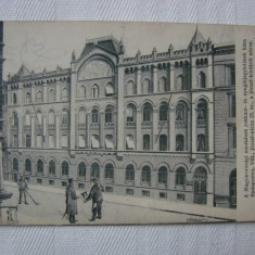 Carte postala BUDAPESTA, Ungaria, 1907