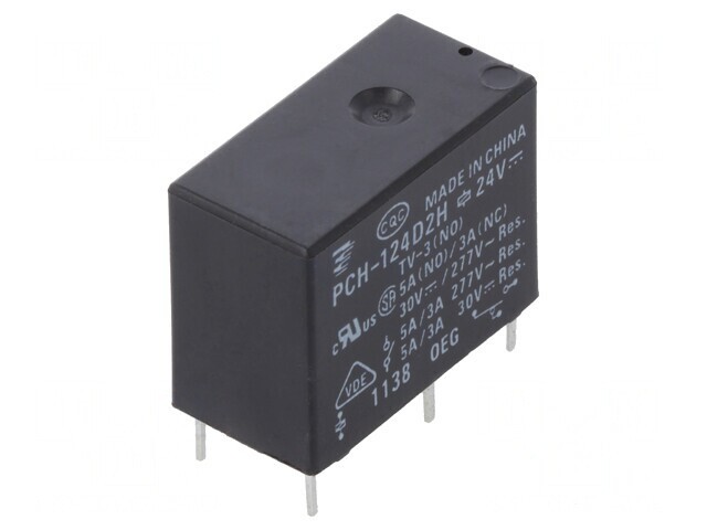 Releu Electromagnetic SPDT 24VDC 10A THT