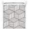 Cos depozitare haine sau jucarii, 40x35x25cm, bumbac si in, 35 l, alb si negru Household NewTrend