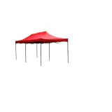 Cort pavilion 3x6m ro&Egrave;u pliabil cu cadru metalic &acirc; pentru curte, gr&Auml;din&Auml; &Egrave;i evenimente
