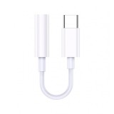 Kaku KSC-903 Cablu Audio, USB-C la Jack 3.5mm (F), 11cm, Alb