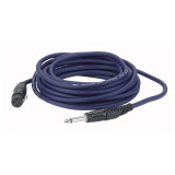 Cablu audio Jack 6.3 mono la XLR mama,3 pini, 2 x 1,5mm2,10 m,DAP-Audio FS-0210-10m