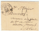 France 1831 Cover TYPE 12 VERSAILLES SEINE ET OISE to PARIS D.735
