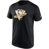 Pittsburgh Penguins tricou de bărbați Chrome Graphic T-Shirt Black - S