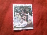 Serie 1 valoare Franta 1972 - Pictura Monet