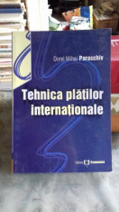 TEHNICA PLATILOR INTERNATIONALE - DOREL MIHAI PARASCHIV foto