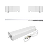 Set Motor LUXION + Sina Draperie cu Deschiere Laterala, Lungime 3M, Control Telefon SmartElectro IntelligentHouse