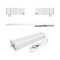 Set Motor LUXION + Sina Draperie cu Deschiere Tip Cortina, Lungime 4M, Control Telefon SmartElectro IntelligentHouse