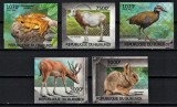 BURUNDI 2012 - Animale amenintate cu disparitia / serie completa MNH, nedant, Nestampilat