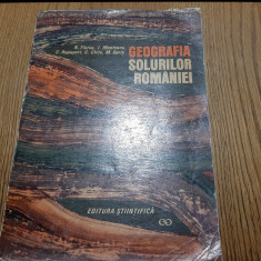 GEOGRAFIA SOLURILOR ROMANIEI - N. Florea - 1968, 510 p.; tiraj: 2000 ex.