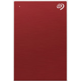 HDD Extern Seagate One Touch 1TB, 2.5, USB 3.2 Gen 1, Aluminiu, Rosu