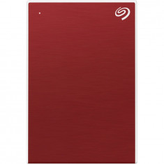 HDD Extern Seagate One Touch 1TB, 2.5, USB 3.2 Gen 1, Aluminiu, Rosu