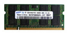 Memorii Laptop Samsung 2GB DDR2 PC-6400S 800Mhz foto
