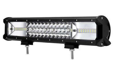 LED Bar Auto 216W, leduri pe 3 randuri, 12V-24V, 15120 Lumeni, 15,5&amp;amp;quot;/39,4 cm, Combo Beam 12/60 Grade foto