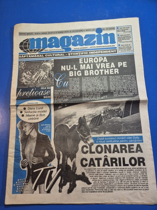 ziarul magazin 5 iunie 2003