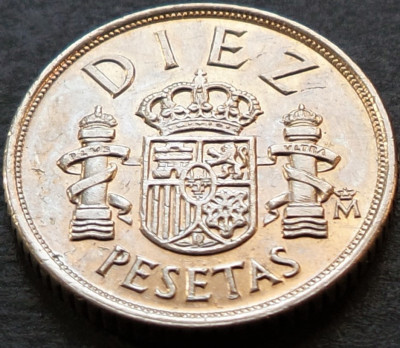 Moneda 10 PESETAS -SPANIA, anul 1983 * cod 4190 foto