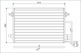 VALEO 817679 Condensator, climatizare
