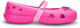 Balerini Crocs Kids&#039; Keeley Petal Charm Flat Roz - Neon Magenta/Carnation