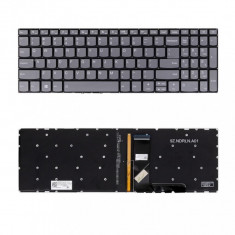 Tastatura laptop noua Lenovo IdeaPad 330-15IKB GRAY (Backlit,Without FRAME) US