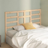 Tăblie de pat, 126x4x104 cm, lemn masiv de pin, vidaXL