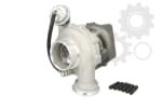 Compresor,sistem de supraalimentare Turbocompresor MERCEDES ATEGO, ATEGO 2, CITO O 520, UNIMOG, VARIO OM900.911-OM924.930 09.96-, 001 TC 17023 000 foto